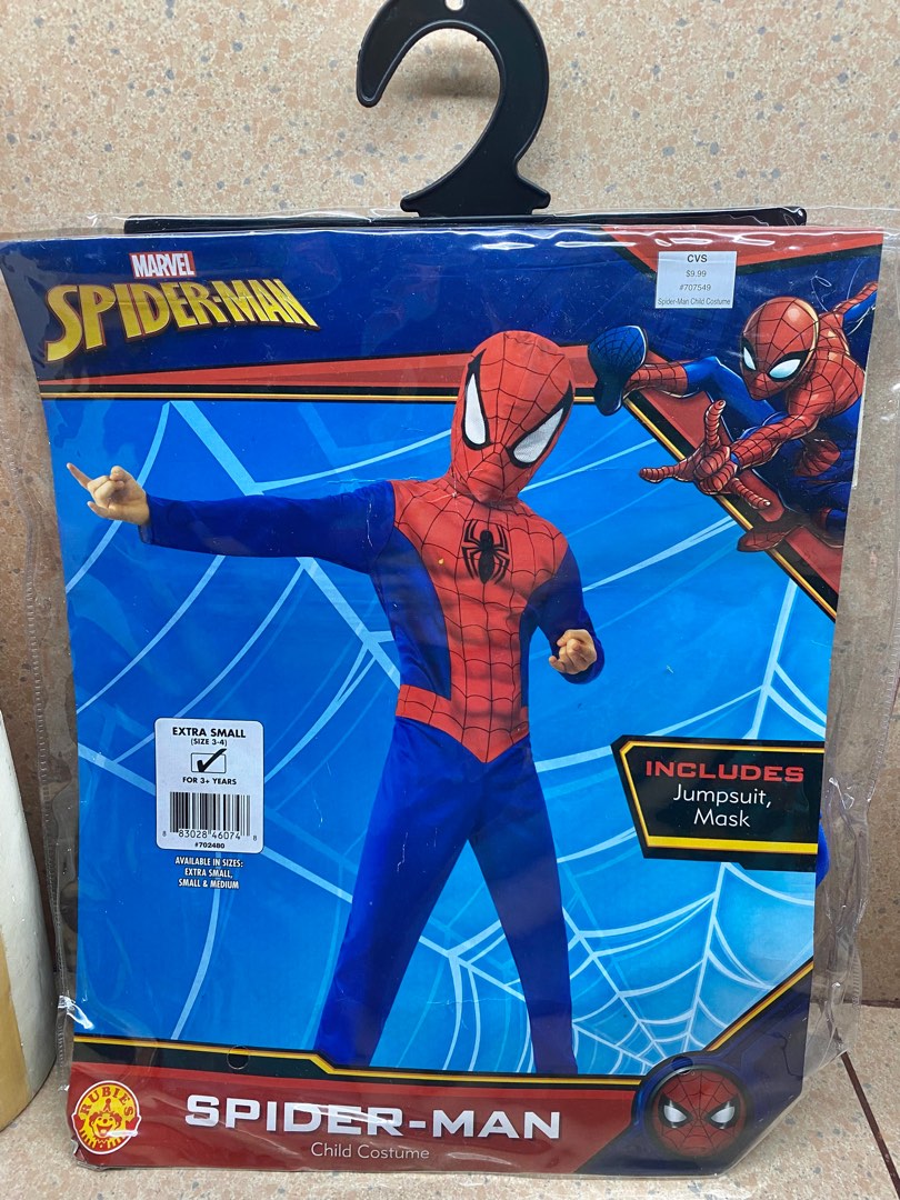 Spider-Man Costume, Babies & Kids, Babies & Kids Fashion on Carousell