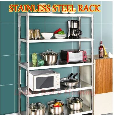 Stainless Steel Rack /Kitchen Rack/ Storage with Adjustable Shelf ...