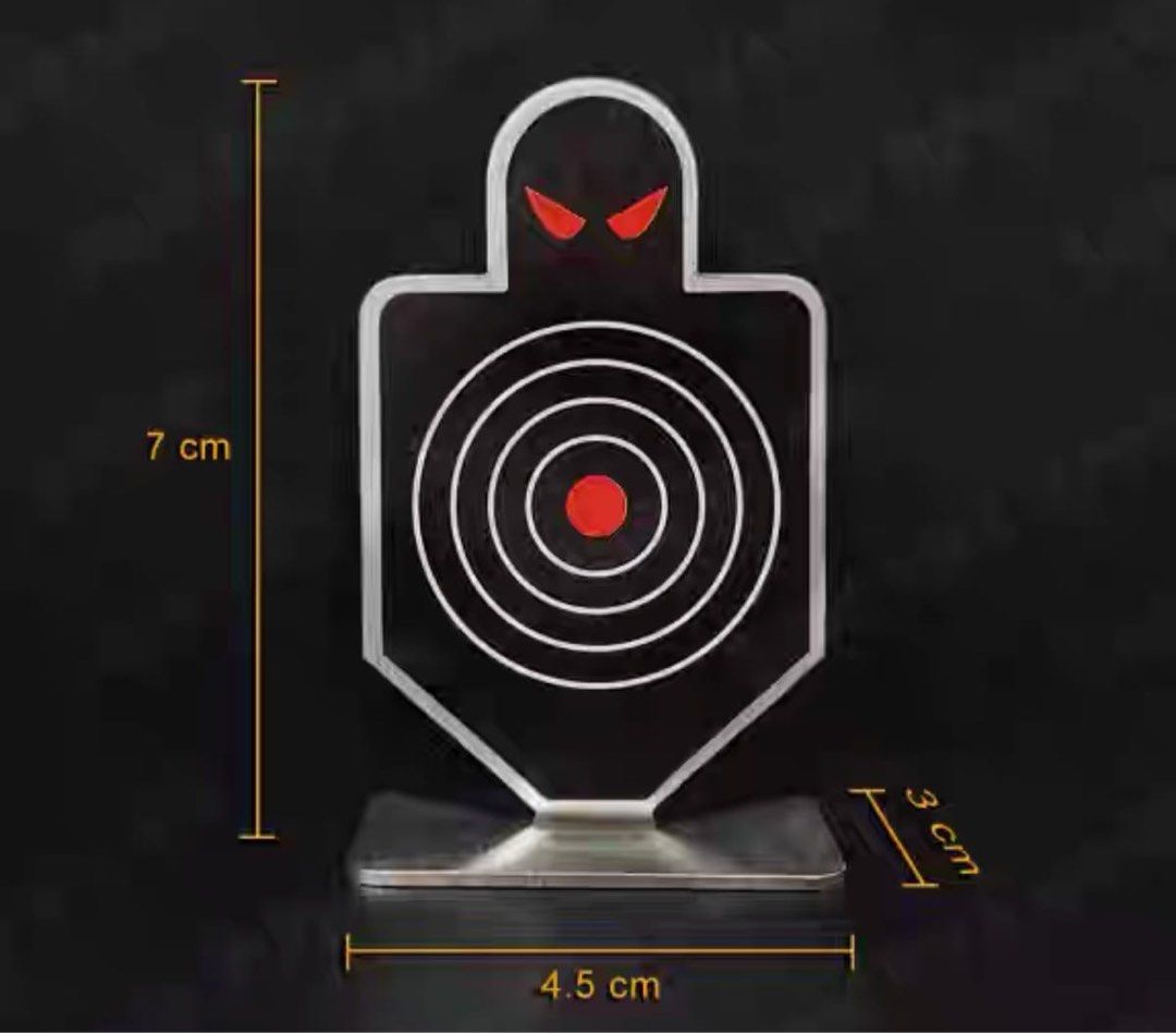 Stainless Steel Target, Toy Gun, Neft Steel Target, Hobbies & Toys ...