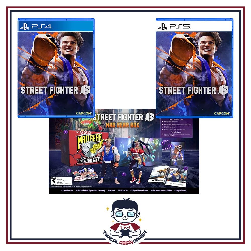 PS4】ストリートファイター6 レバーレス スターターセット PS4 STREET