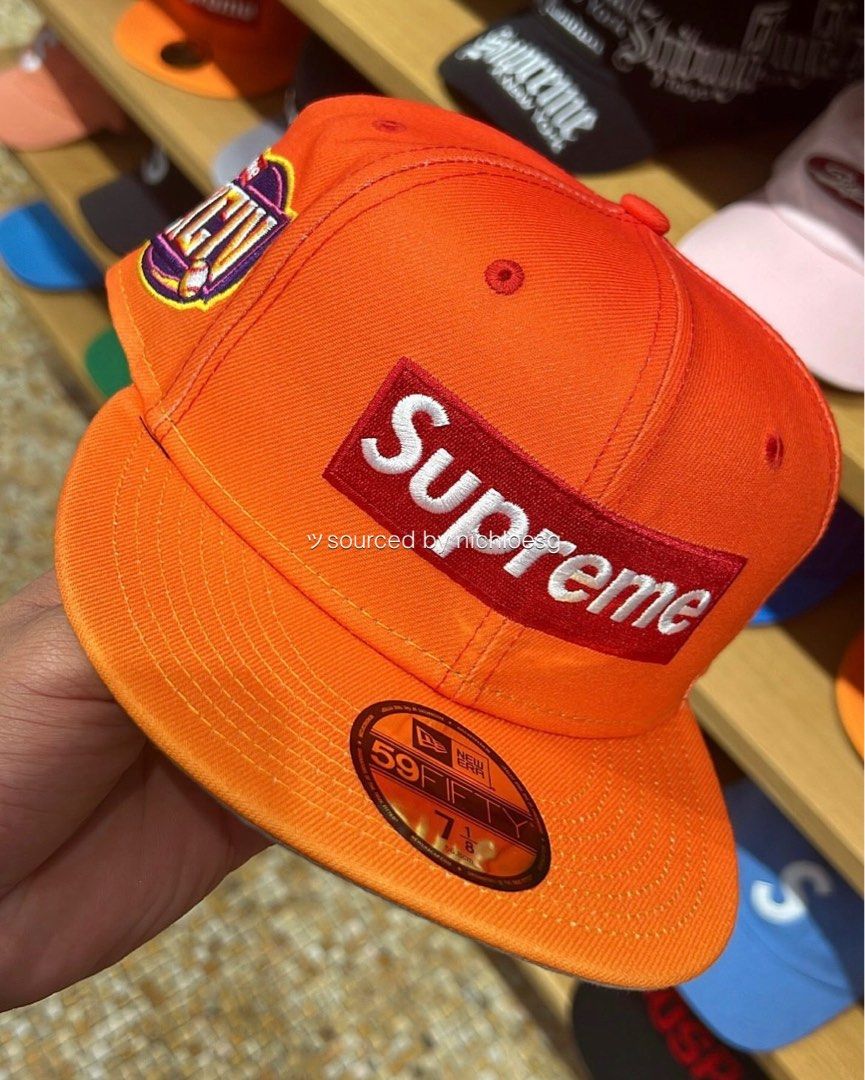 SUPREME GRADIENT BOX LOGO NEW ERA, Men's Fashion, Watches