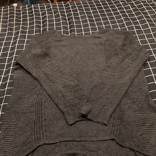 Sweater rajut darkgrey