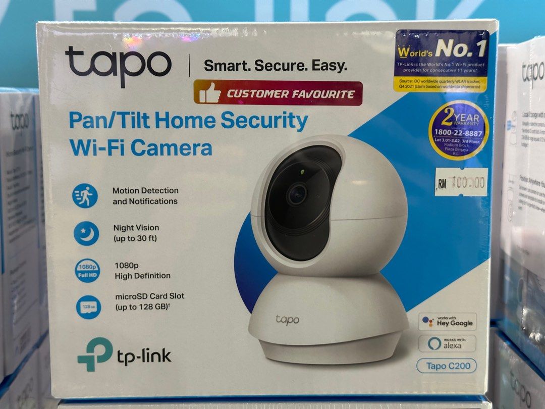 Tapo C200, Furniture & Home Living, Security & Locks, Security Systems ...