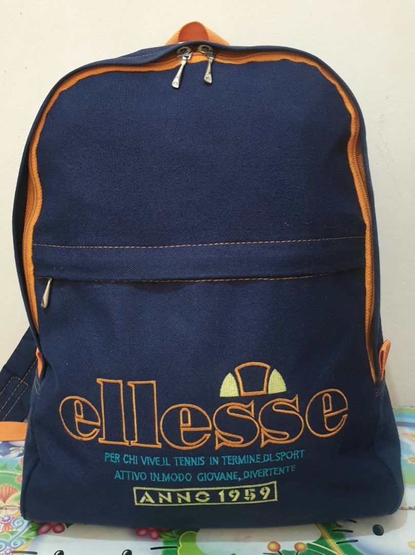 Ellesse backpack gold sales