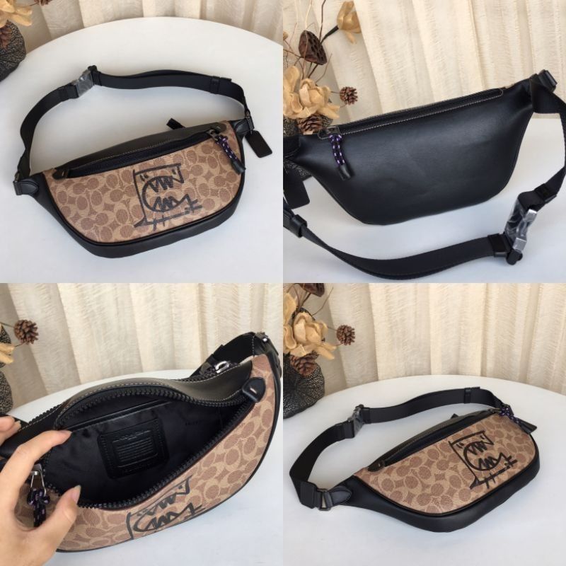 Tas Waistbag Coach Rivington Dino