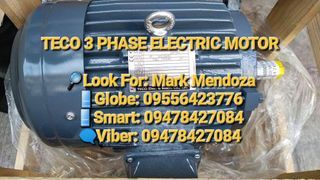 TECO 3 Phase Electric/Induction Motor
