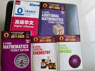 Ten years series - Physics, Chemistry, Mathematics, Chinese 