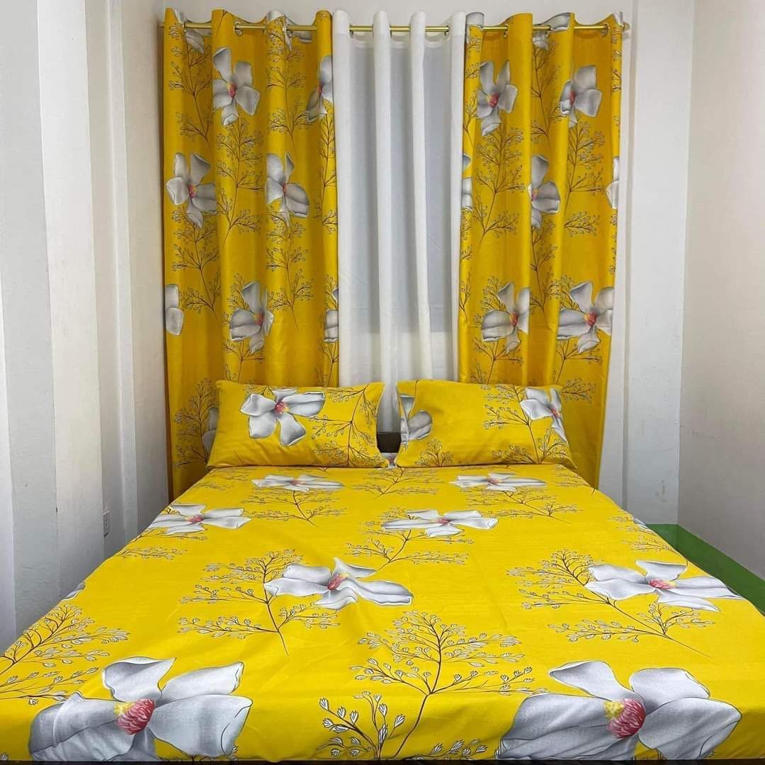Terno bedsheet and curtain (Category: Bedding & Towels) located in Pasig City. Submitted by lizzy_ph (Listing ID 1221246677, Image 3). Description: .