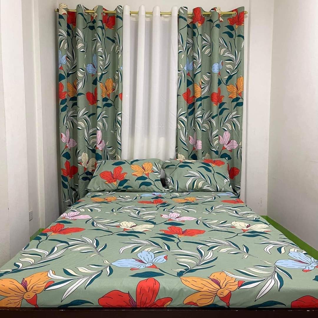 Terno bedsheet and curtain (Category: Bedding & Towels) located in Pasig City. Submitted by lizzy_ph (Listing ID 1221246677, Image 2). Description: .