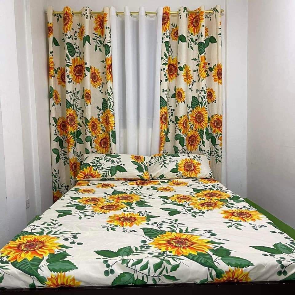 Terno bedsheet and curtain (Category: Bedding & Towels) located in Pasig City. Submitted by lizzy_ph (Listing ID 1221246677, Image 1). Description: .