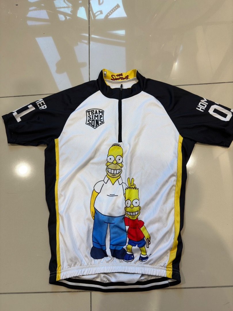 Simpsons cycling jersey sales