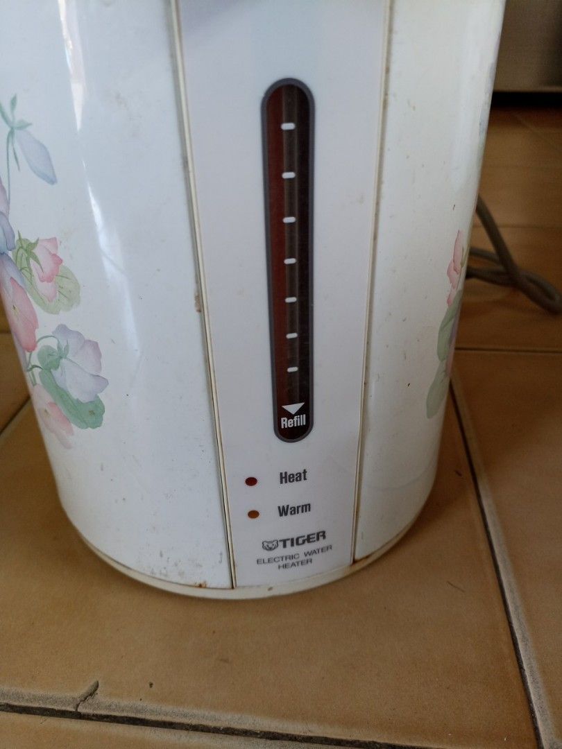 Tiger 3L Electric Water Heater Airport Kettle (Made in Japan), TV & Home Appliances, Kitchen