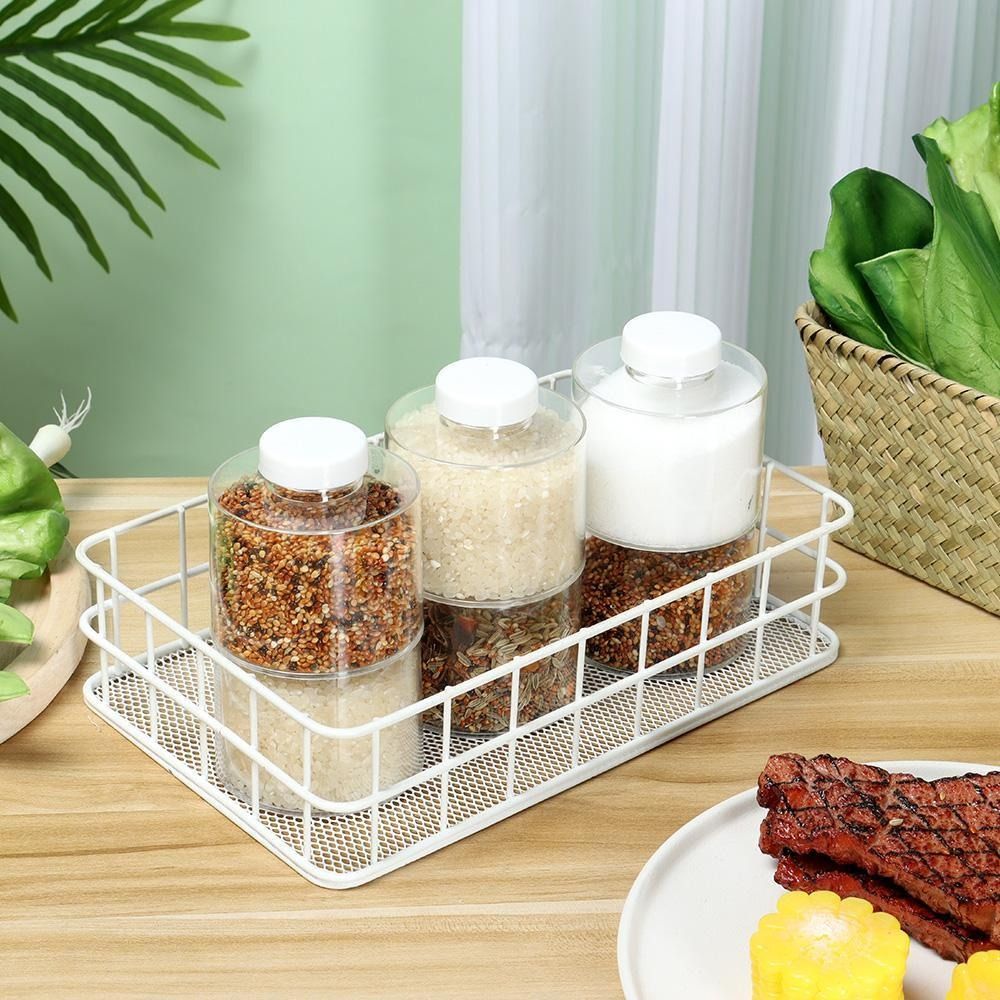 Tower Spice 6 Layer Stackable Spices Container Jar Condiments ZH1108 ...