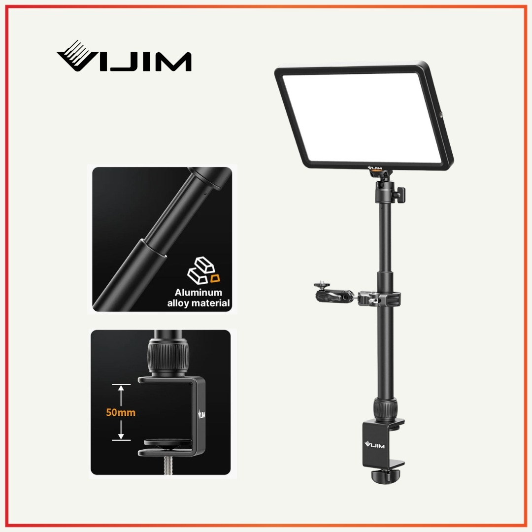 ULANZI VIJIM K20 11-inch LED Panel USB Desktop Table Studio Fill Light ...