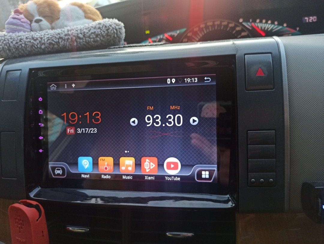 Used 9 inch Android player 4GB + 64GB with Estima bracket for sale, Car ...