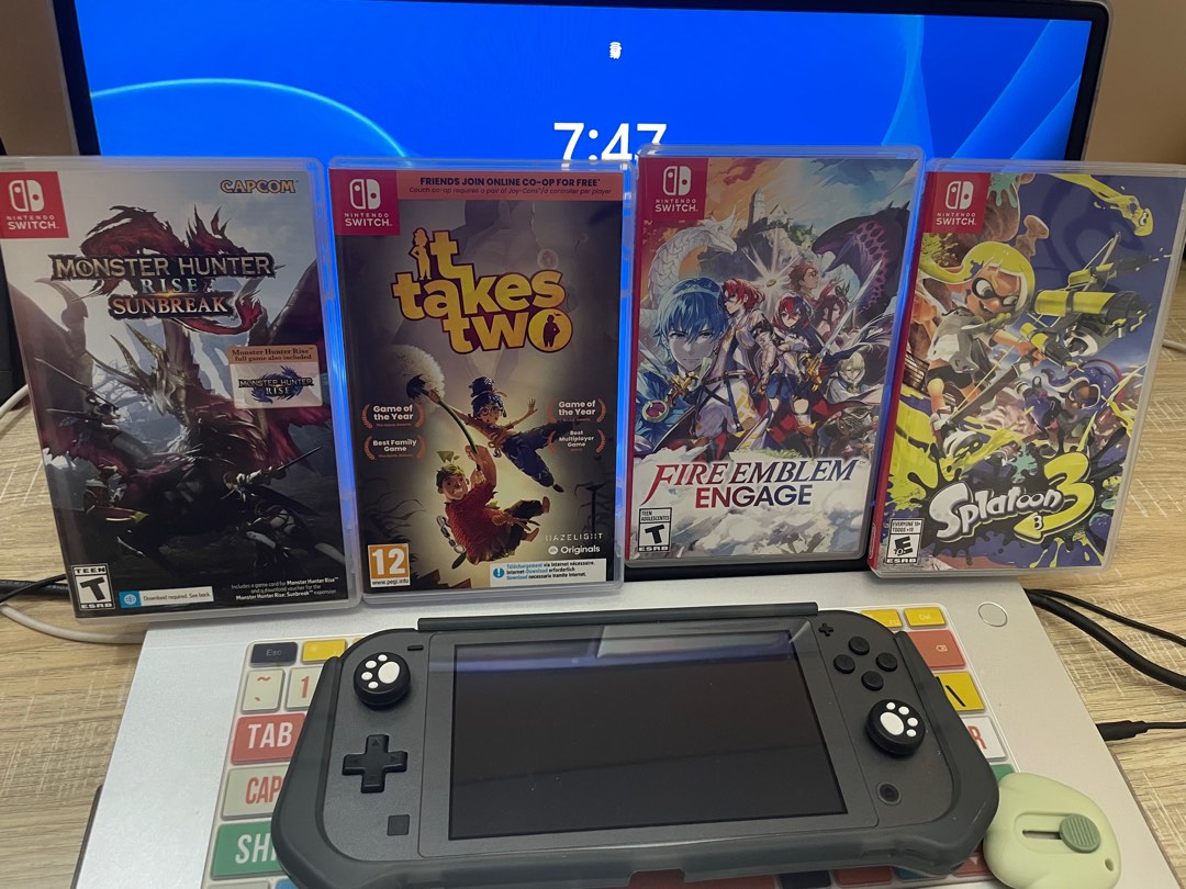 Used Switch lite pokemon dialga&palkia edition/switch game, Video