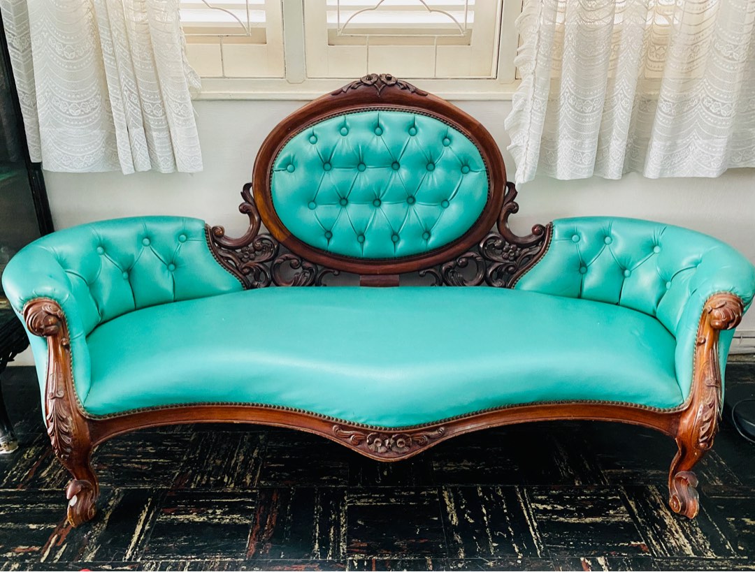 Victorian Style Sofa , Furniture & Home Living, Furniture, Sofas on