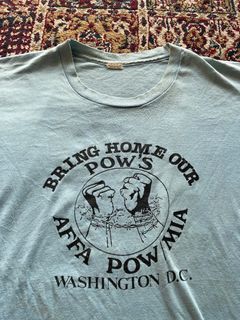 Vintage 80’s POW MIA single Stitch Tshirt