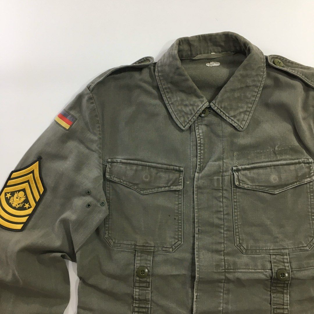 German army jacket fashion top