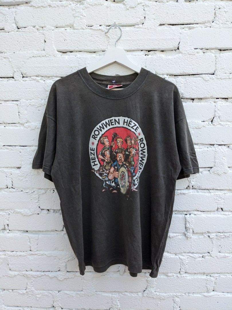 Vintage Rowwen Heze band tee, Men's Fashion, Tops & Sets, Tshirts ...