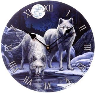 Warriors of Winter Wolf Clock