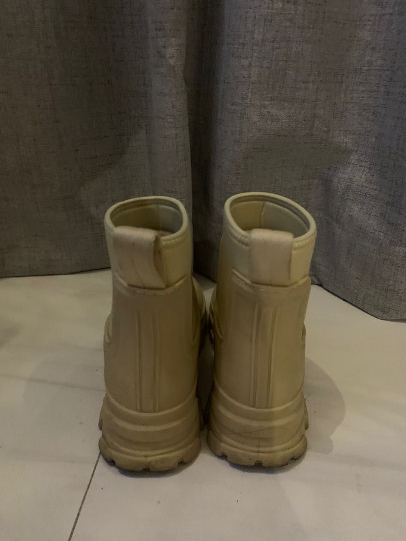 Waterproof zara boots with soft lining on Carousell