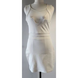 White Bodycon Dress Multiple Sizes