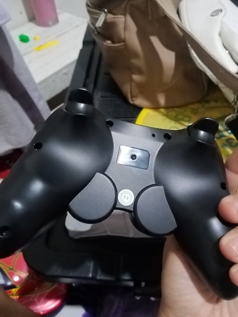 Wireless bluetooth controller (Category: Controllers) located in Rizal. Submitted by marmmgasm (Listing ID 1221210644, Image 2). Description: Product details of X3/T3 Wireless Bluetooth Gamepad Controller with Phone Holder for Smartphone, tablet, Smart TV, TV box, Windows PC Android Compatibility, support Android 3.2 or above system devices Bluetooth 3.0, wireless transmission can be operated within 10 meters Download supportive games (Android sy