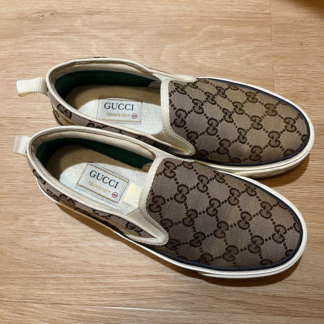 Mens gucci slip on top