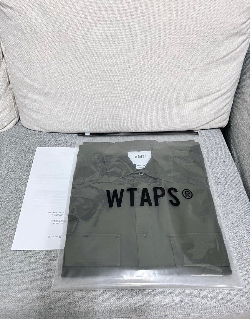 WTAPS 22SS EXP / SS / COTTON. WEATHER - OLIVE DRAB S (Brand New