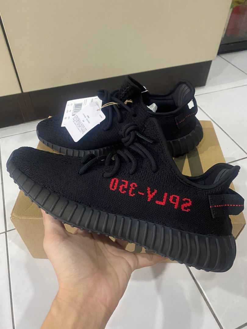 Yeezy 350 Bred Men s Fashion Footwear Sneakers on Carousell