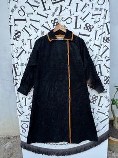 Yves Saint Laurent Corduroy Long Coat