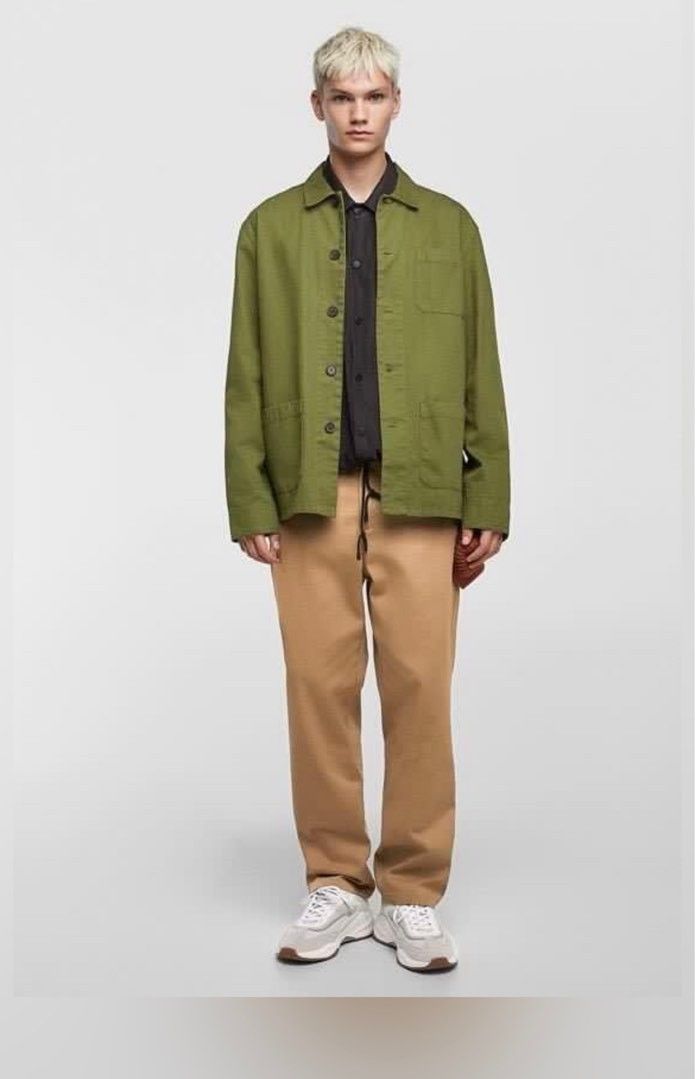 Zara Man Army Jacket, Men's Fashion, Coats, Jackets and Outerwear on