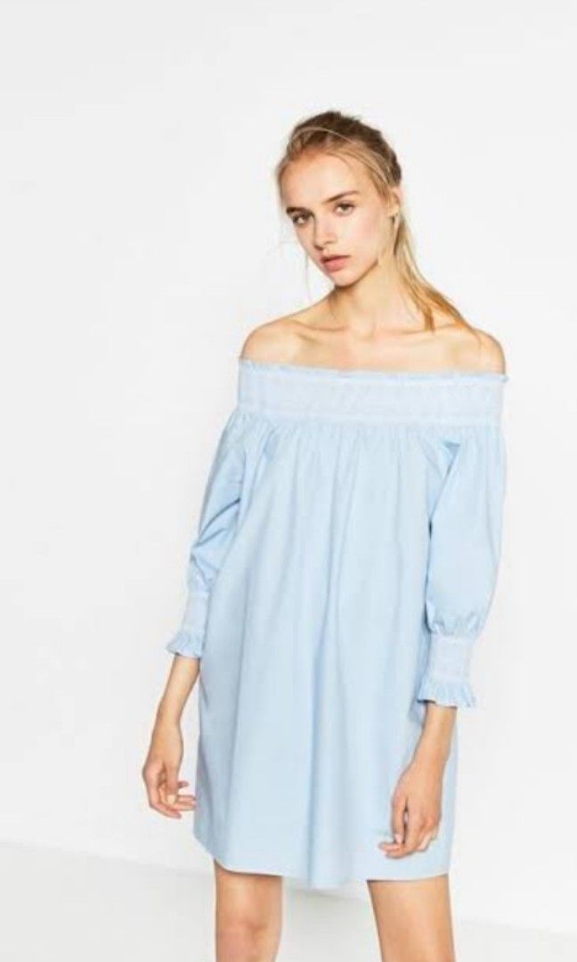 powder blue dress zara Zara Powder Blue- SALE  Elle Zeitoune