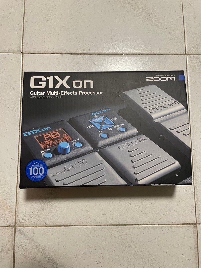 Zoom G1Xon guitar effect, 興趣及遊戲, 音樂樂器 & 配件, 樂器配件 Carousell