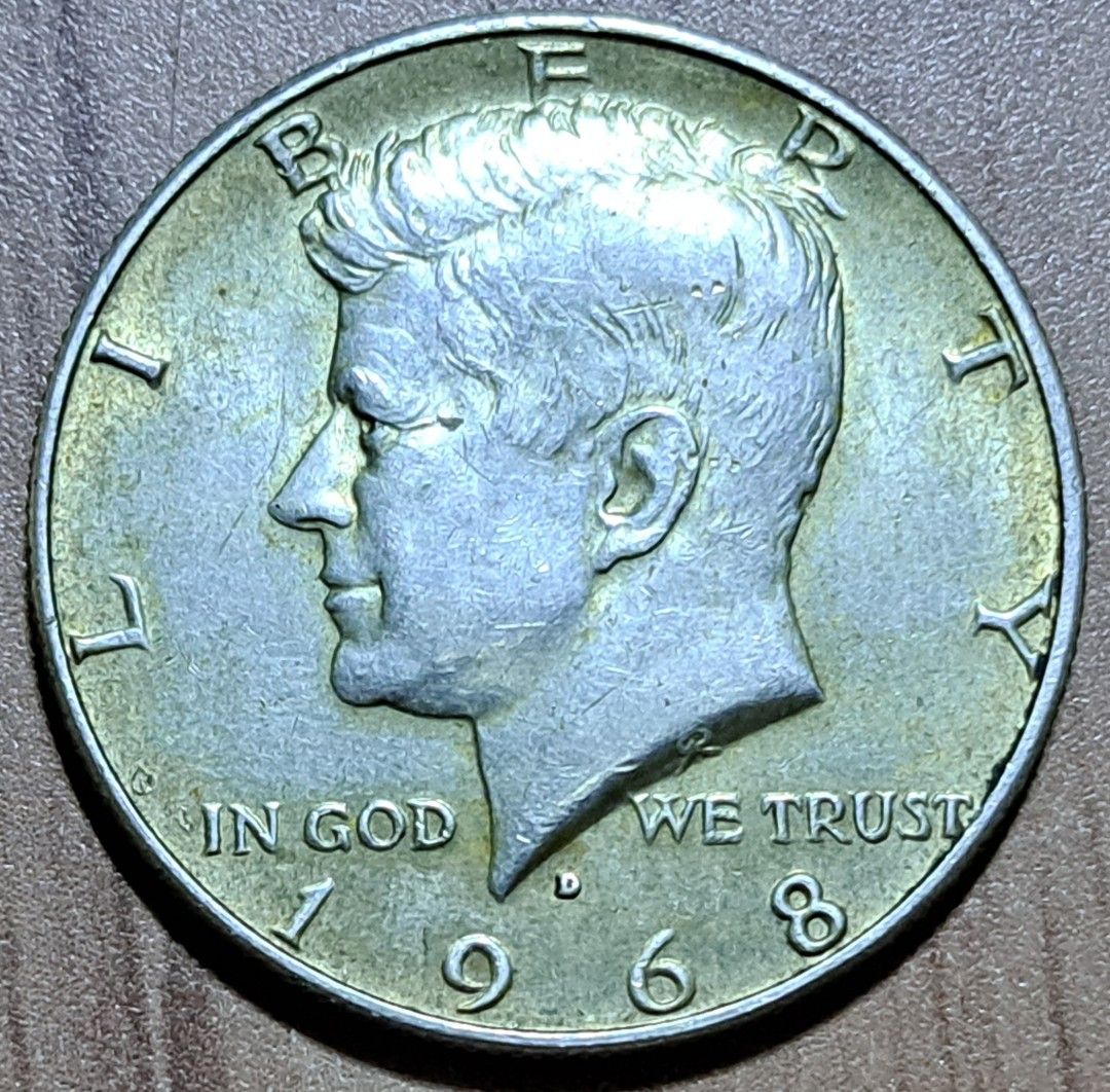 1968 kennedy half dollar, Hobbies & Toys, Memorabilia & Collectibles