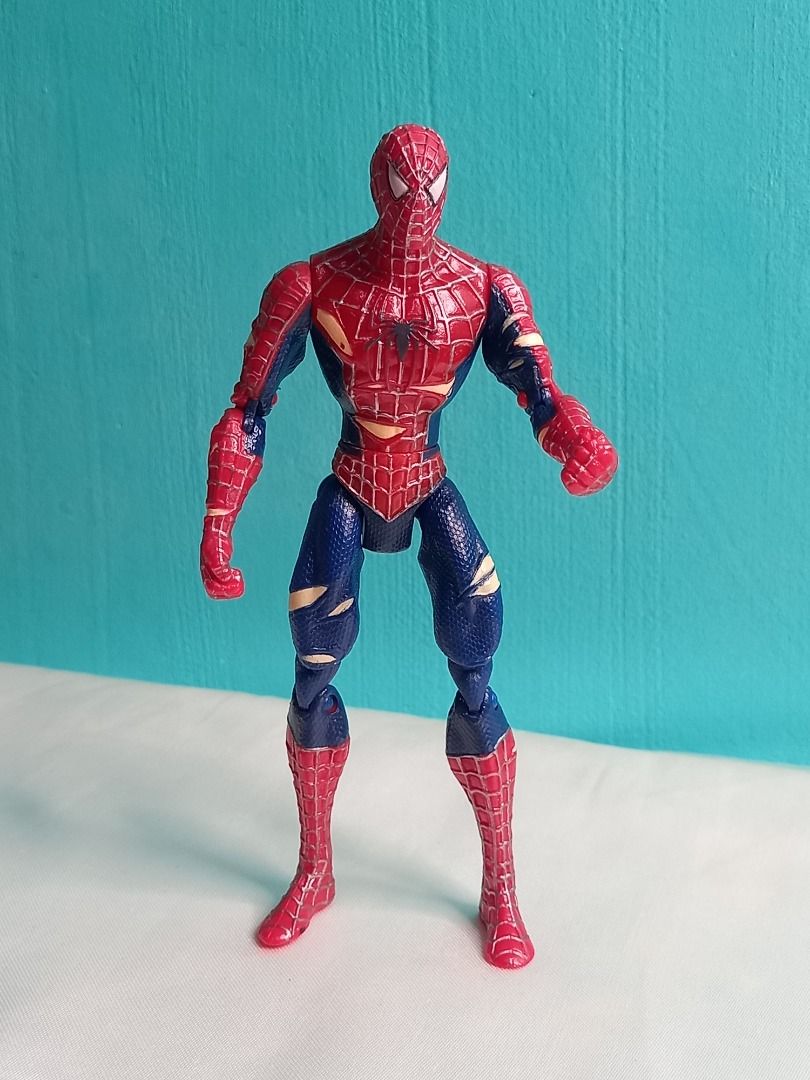 2006-hasbro-spider-man-3-movie-super-symbiote-double-punch-marvel-5-action-figure-on-carousell