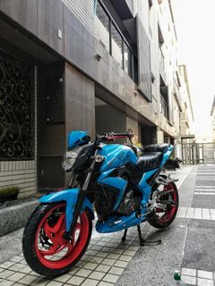 2015 SYM T2 極速157 全車重新配色 天空藍