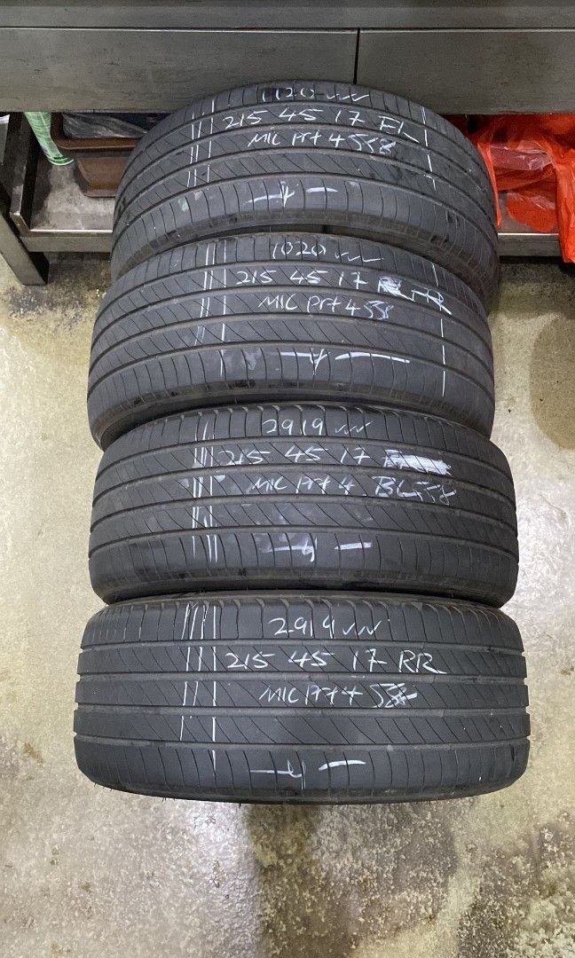 爆熱 HP Sale YA069 Primacy K 215/45R17 215/45R17 87W MICHELIN For