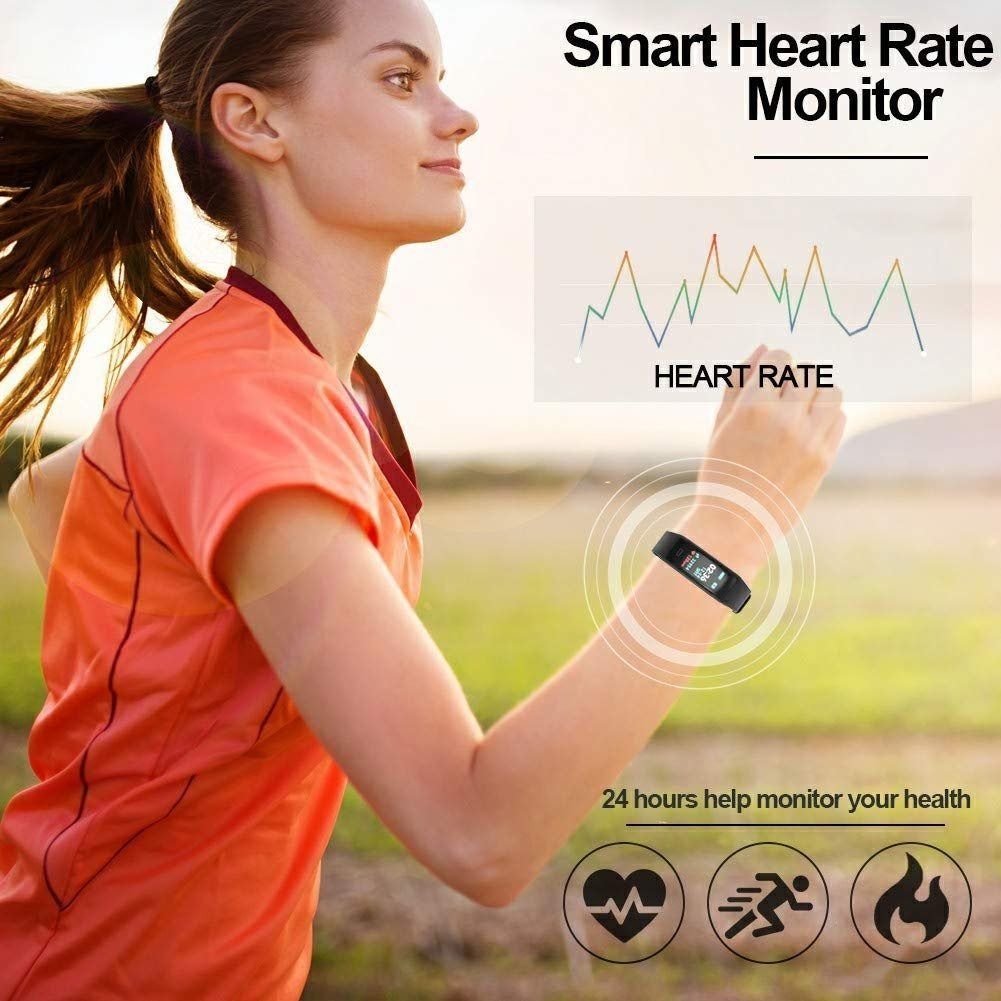 2751 Blood Pressure Fitness Tracker BLE 4.0 Bluetooth Connection
