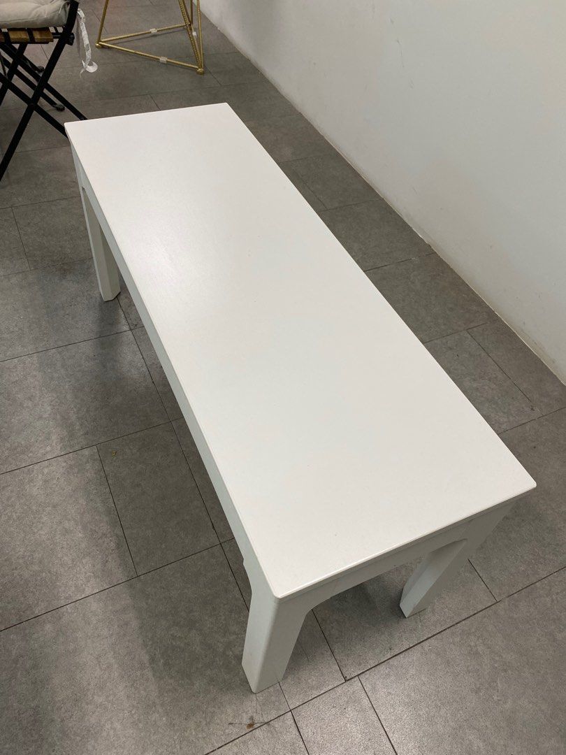 EKEDALEN ikea White Bench 105x36 cm
