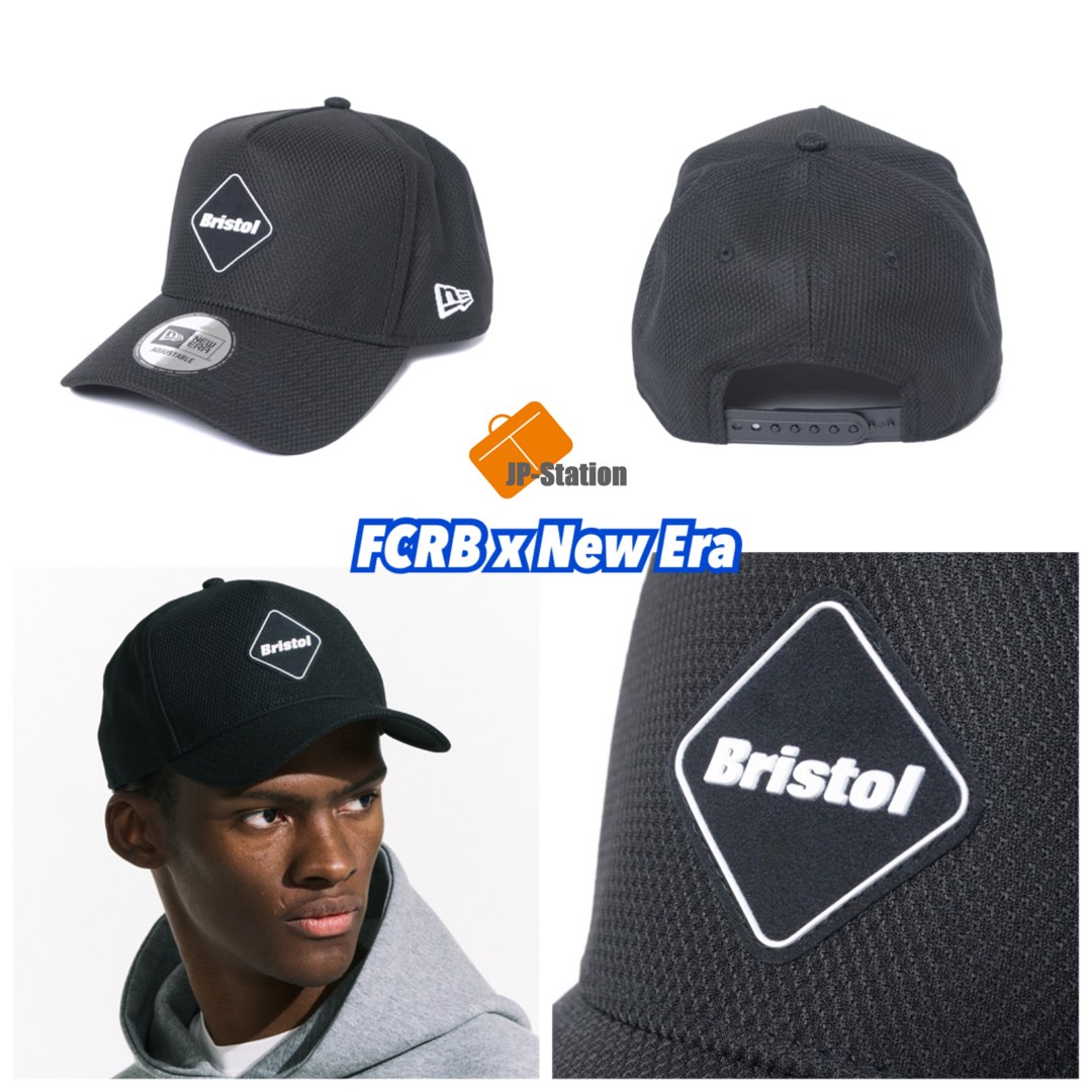 現貨入荷F.C. Real Bristol FCRB x New Era Emblem 9FORTY A-Frame Cap 帽, 名牌,  飾物及配件- Carousell