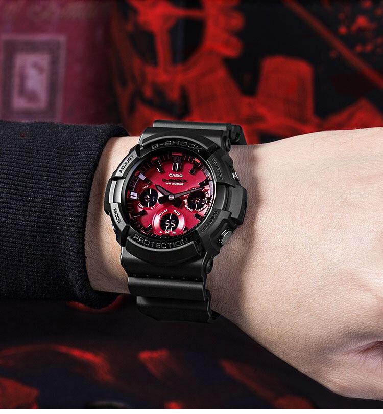 G shock gas 100 ar hot sale