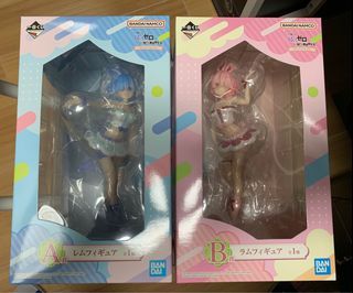 (一對)最新一番賞 雷姆 拉姆 兔女郎 re0 從零開始的異世界生活