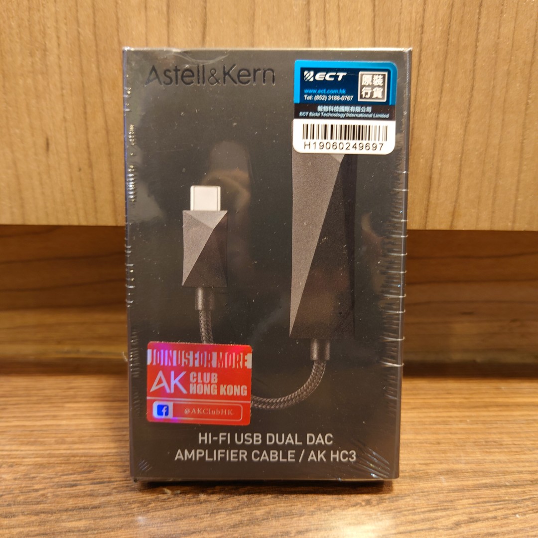 門市全新現貨‼️ Astell & Kern AK HC3 USB-C 雙晶片便攜解碼耳擴