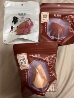 點胭脂 DianYanZhi 美妝蛋 蘭嶼角鴞 四切面角型