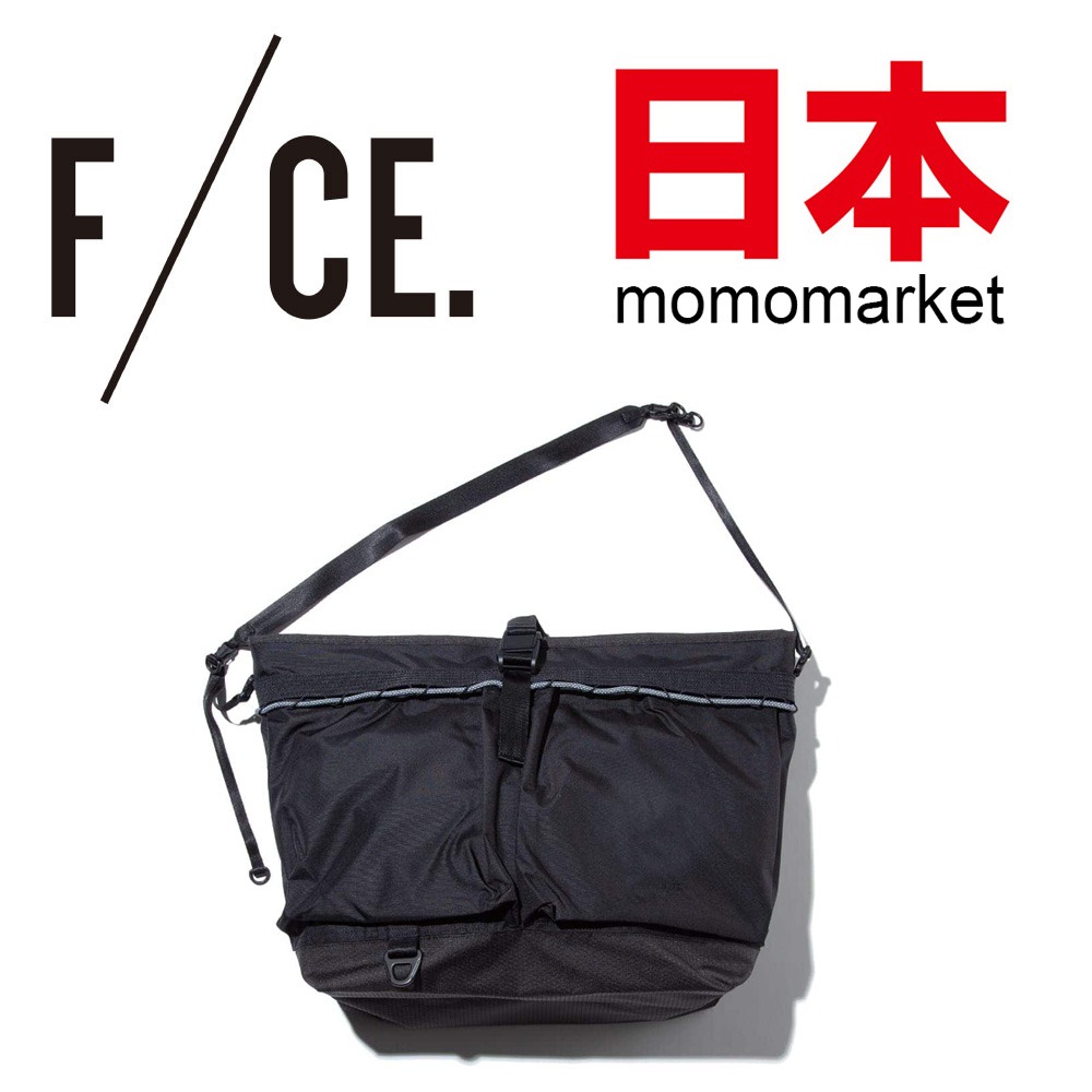 日本F/CE. 斜孭袋shoulder bag 斜咩袋斜揹袋運動袋男men 黑色Black