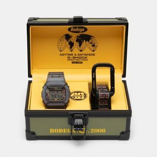 💥💥 Limited edition Bodega x G-Shock DW-5600 Anytime & Anywhere DW-5600BDG-23 40th Anniversary G-Shock DW-5600BDG23-1