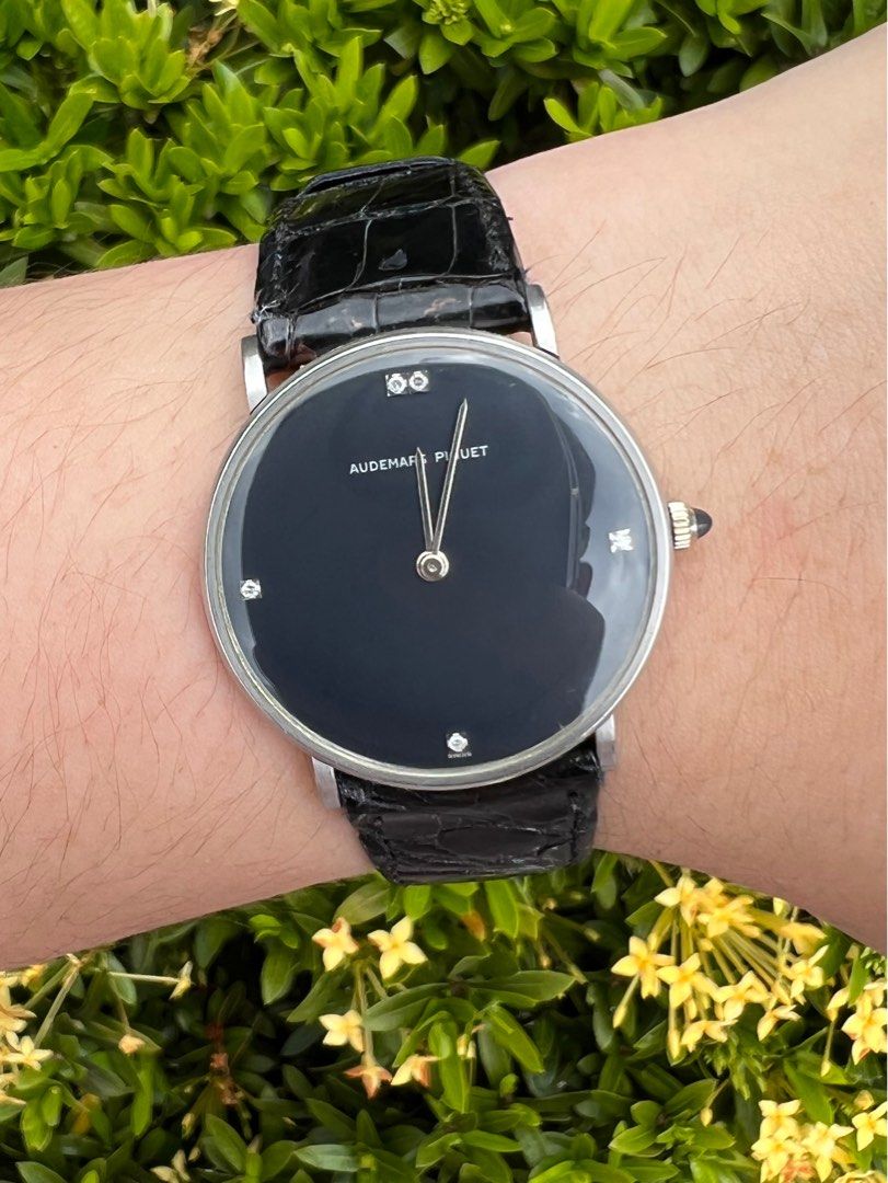 [ RARE ] Audemars Piguet Vintage White Gold 18K Manual Winding, Luxury ...