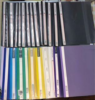 A4 Clear Plastic Files